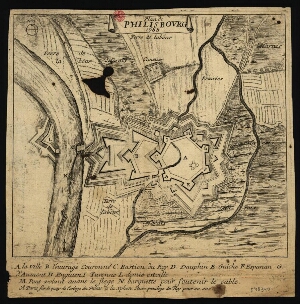 Plan de Philisbourg, 1688