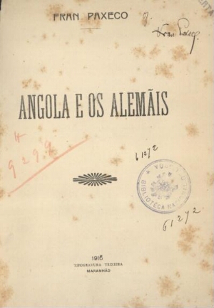 Angola e os alemãis