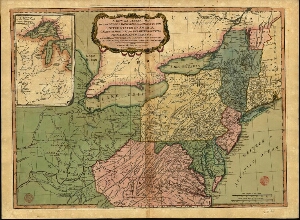 A new and general map of the middle dominions belonging to the United States of America, viz. Virgin...