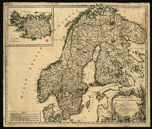 Les royaumes de Suede et de Norwege divisés en leurs provinces ou governemens