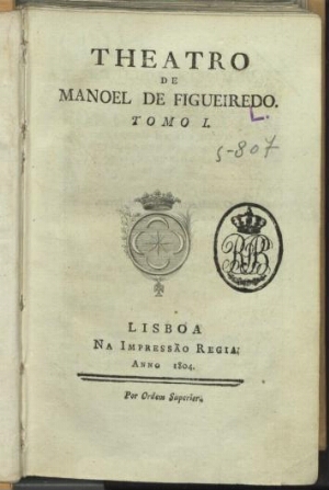 Theatro de Manuel de Figueiredo