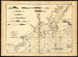 Nouvelle carte des mers comprises entre le détroit de Banca et Pº. Timon, avec la partie orientale d...