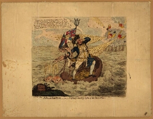 A french hail storm - or - Neptune loosing sight of the Brest Fleet