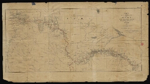 Detailed map of the Revd. Dr. Livingstoneªs route across Africa