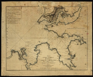 Plan of the Inlets of ferrol Coruña and Betanzos geometrically surveyed in 1787