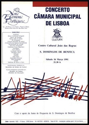 Concerto Câmara Municipal de Lisboa