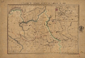 Itineraire de Napoleon pendant la campagne de 1800