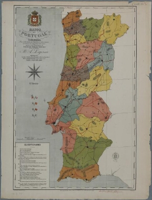 Mappa de Portugal para o automobilismo