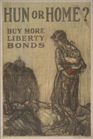 Hun or home? buy more Liberty Bonds