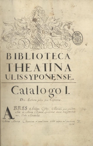 Biblioteca Theatina Ulissyponense