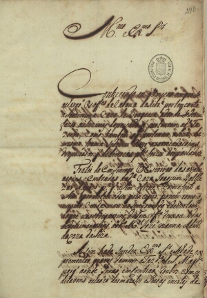 [Carta de Paulo Delgado a Sebastião de Carvalho e Melo, conde de Oeiras, sobre as dizimas do pescado...