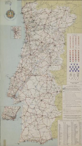 Mapa De Estradas E Turístico (michelin) - Portugal, Antiguidades e  Colecções, à venda, Porto