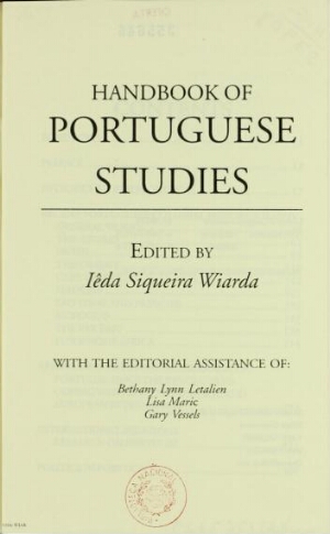 Handbook of Portuguese studies