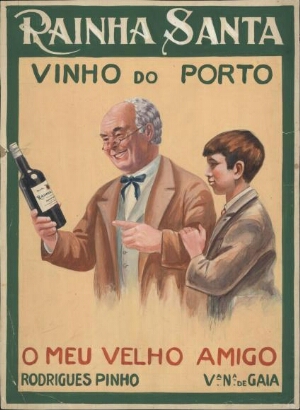 Rainha Santa, vinho do Porto