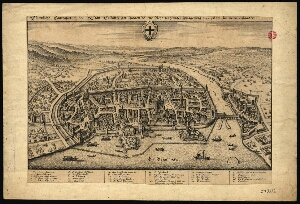 Eigentliche Contrafactur der Statt Costantz am Bodensee wie solche wahrender Belagerung Anno 1633 im...