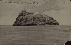 Bird island and lighthouse - St. Vincent C. V.