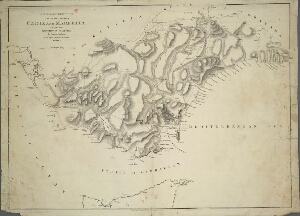 A military sketch of the country between Cadiz and Marbella