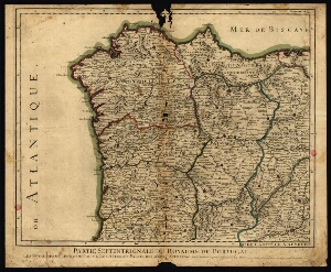 Partie septentrionale du royaume de Portugal.Partie meridionale du royaume de Portugal