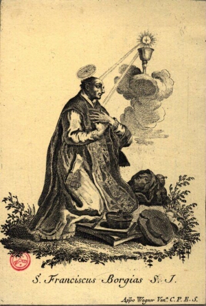 S. Franciscus Borgias S. J.