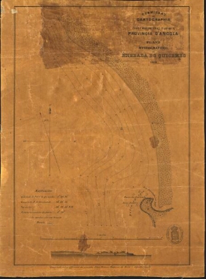 Plano hydrographico da Enseada do Quicembo, Provínçia d'Angola
