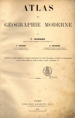 Atlas de géographie moderne