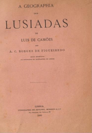 A geografia dos Lusíadas de Luís de Camões