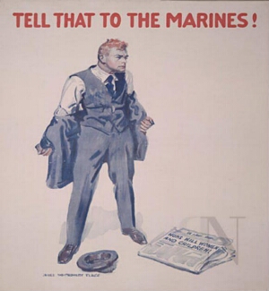 Tell that to the Marines!