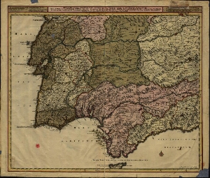 Hispaniae utque Portugalliae meridionalis termini...