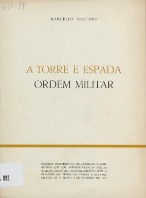 A Torre e Espada, Ordem Militar