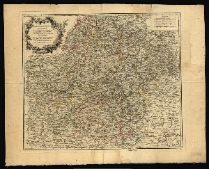 Cercle de Franconie qui comprend les évêchés de Wurtzbourg, de Bamberg et d´Aichstet, les marquisats...