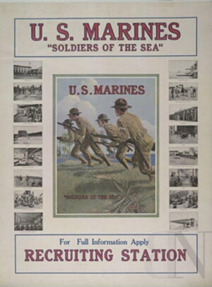 U.S. Marines "soldiers of the sea"