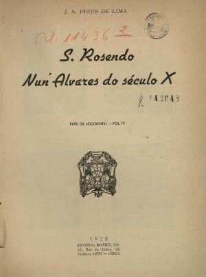 S. Rosendo - Nun'Álvares do século X