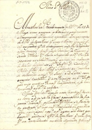 [Carta de José Correia de Abreu para Dom José Maria da Fonseca e Évora, bispo do Porto, sobre assunt...