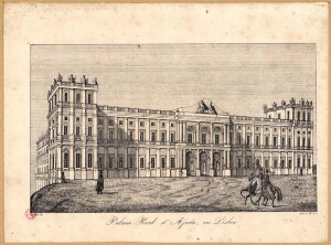 Palacio Real d'Ajuda, em Lisboa