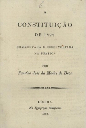 A Constituição de 1822