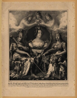 S.M.F. a Senhora D. Maria II, Rainha de Portugal, dos Algarves, e Conquistas...