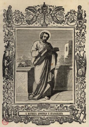 S. Matheus, Apostolo e Evangelista