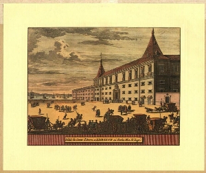 Palais du Comte d'Avero [sic] a Lisbonne oú Charles III a été logé