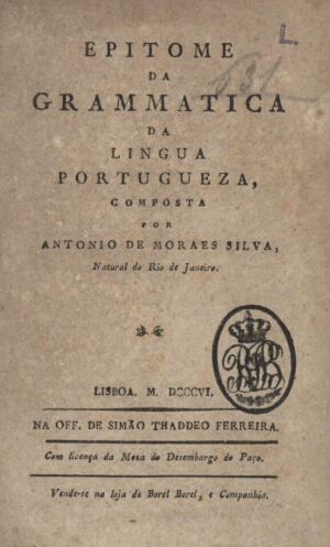 Epitome da grammatica da lingua portugueza