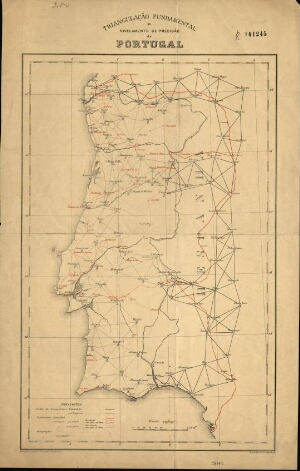 Triangulação fundamental e nivelamento de precisão de Portugal