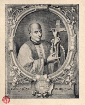 S. Franciscus de Hieronymo Soc. Iesu.