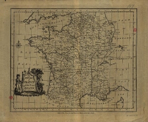 A new map of France with the present seat of war