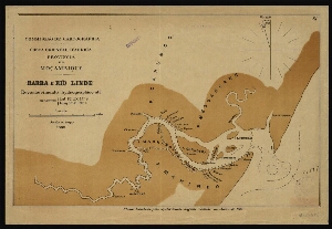 Barra e rio Linde, reconhecimento hydrographico até Micahune