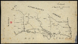 Extracto do mappa [de Portugal] dos correios assistentes de 1818 a 1842
