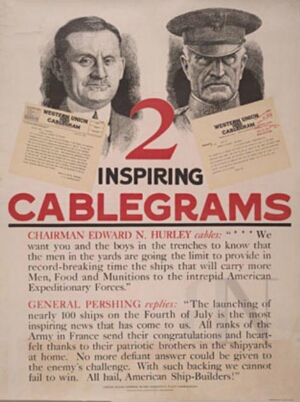 2 Inspiring cablegrams