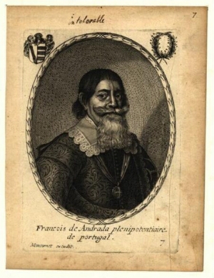 Francois de Andrada, plenipotentiaire de portugal