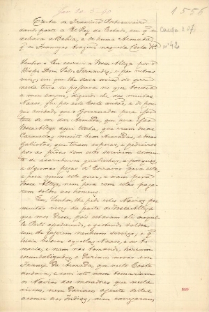 Carta para el-rei sobre o estado da Baía e a pirataria dos franceses, de S. Salvador da Baía, 11 de ...
