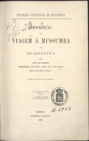 Descripção da viagem à Mussumba do Muatiânvua