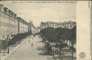 Lisboa - Praça de D. Pedro IV e Rua Augusta