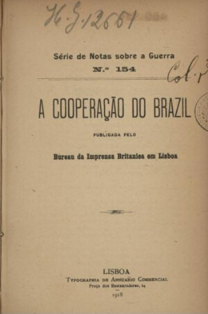 A cooperação do Brazil